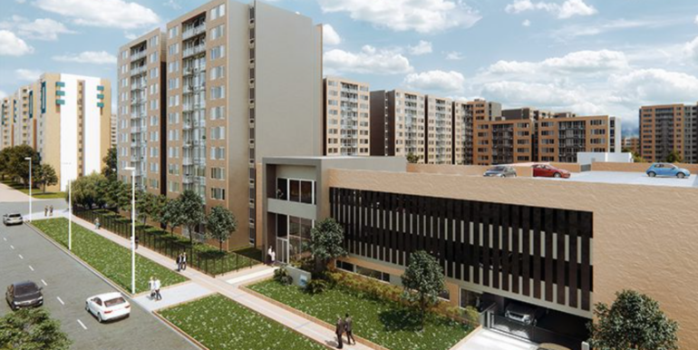 Arriendo, apto, madrid, azul celeste, amplio, confortable, exterior, estrenar, iluminado, inmobiliaria tanis, tanis (1)